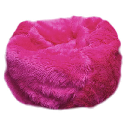 pink bean bag, bean bag for girls