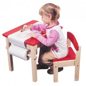 Guidecraft Art Table & Chair Set