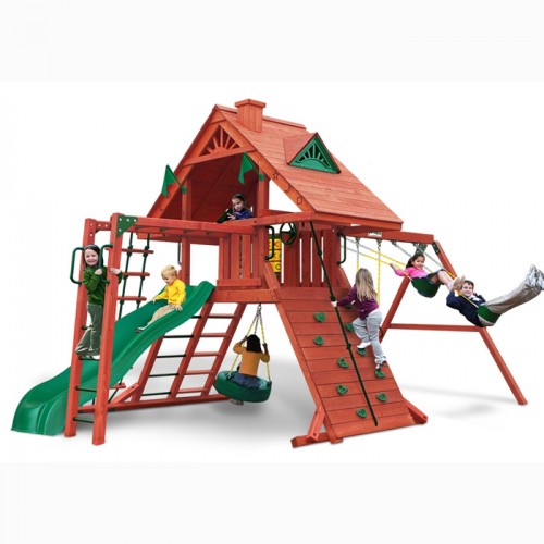 play set with monkey bars