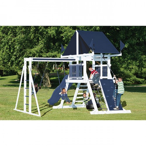 vinyl swing sets