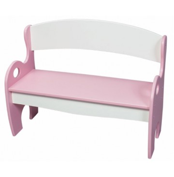 Pink & White Arched Back Kids Park Bench - 2070pw-360x365.jpg