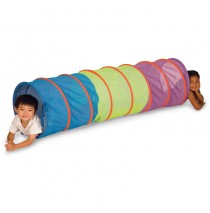 Institutional See-Thru Multi-Color 6-ft Tunnel - Pacific Play Tents