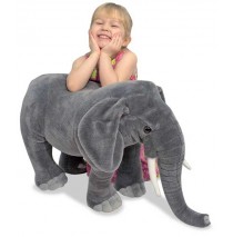 Melissa & Doug Elephant Plush Stuffed Animal