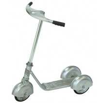 Morgan Cycle Retro Scooter in Silver