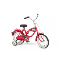 Morgan Cycle 14" Morgan Cruiser Bicycle with Training Wheels in Red