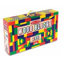 Melissa & Doug 200 Wood Block Set