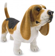 Basset Hound Plush Dog