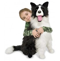 Border Collie Plush Dog