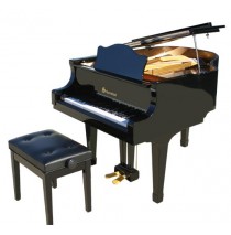 Schoenhut Pro Baby Grand 49 Key In Black