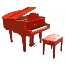 Schoenhut Pro Baby Grand 49 Key In Red