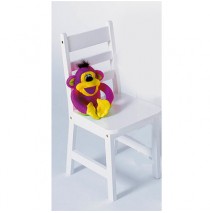 Lipper Kids Set of Two Chair - White