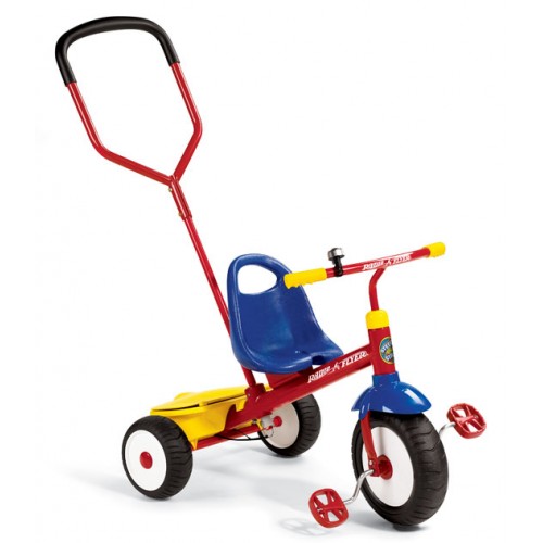 deluxe steer stroll trike by radio flyer model 53 deluxe big flyer