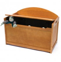 Lipper Pecan Toy Chest & Toy Box