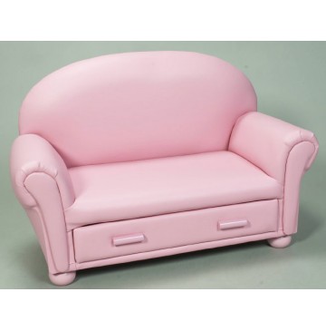 Pink Upholstered Chaise Lounge W/ Pull Out Drawer - 6700P-360x365.jpg