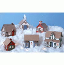 The Greenleaf Village Dollhouse Kit