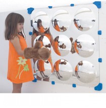 9 Bubble Maxi Mirror by Childrens Factory