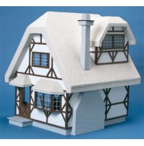 The Aster Cottage Dollhouse Kit by Corona Concepts