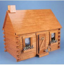 The Shadybrook Cabin Dollhouse Kit by Corona Concepts