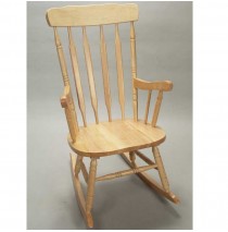 Adult Rocker by Gift Mark - Natural Finish