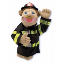 Melissa & Doug Hand Puppet - Firefighter