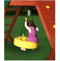 Gorilla Playsets 360 Tire Swing - Yellow