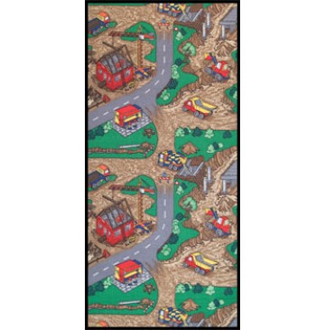 Construction Zone Learning Carpets for Kids Model LC 166 - LC166-Construction-Zone-360x365.jpg