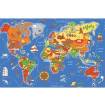 Where In The World Learning Carpets for Kids Model LC 177