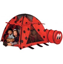 Lady Bug Play Tent & Tunnel Combo