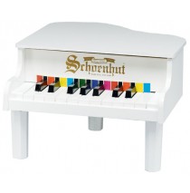 Schoenhut Mini Baby Grand in 18 Key White