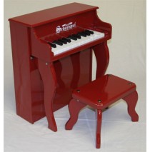 Schoenhut Elite Spinet Toy Piano 25 Key Red