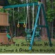 Kidwise Congo Monkey Playsystems  #2 Green & Sand - Single-Swing-Beam-Glider.jpg