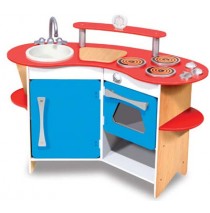 Melissa & Doug Cook's Corner Wooden Kitchen