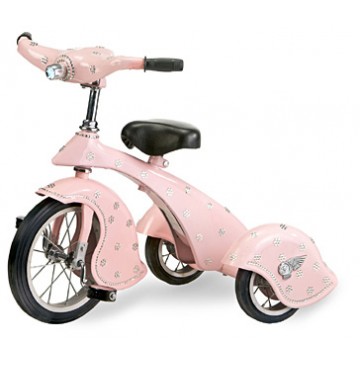 Morgan Cycle Custom Pink Crystal Retro Tricycle - crystal-360x365.jpg