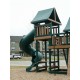 Kidwise Congo Monkey Playsystems #3 Swing Set Green & Sand - grbrmonkey.jpg