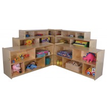 Mainstream Fold n Lock Storage, each side 48''w x 15''d x 24''h (front unit in picture)
