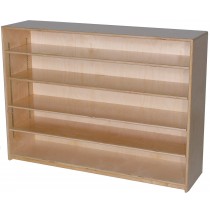Mainstream Single Storage Unit with 4-Adjustable Shelves, 48''w x 15''d x 36''h  (12''d version pictured)