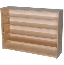 Mainstream Single Storage Unit with 4-Adjustable Shelves, 48''w x 12''d x 36''h