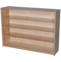 Mainstream Single Storage Unit with 3-Adjustable Shelves, 48''w x 12''d x 36''h