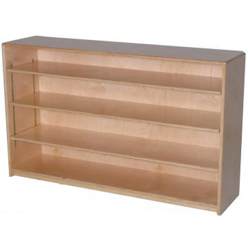 Mainstream Single Storage Unit with 3-Adjustable Shelves, 48''w x 12''d x 30''h - sf1010s3adj12_stor12x30-3sh-360x365.jpg