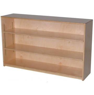 Mainstream Single Storage Unit with 2-Adjustable Shelves, 48''w x 12''d x 30''h - sf1010sadj12_stor12x30-2sh-360x365.jpg