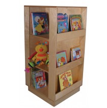 Mainstream Mobile Library Center, 24''w x 24''d x 50''h (shown without casters)