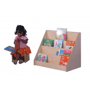 Mainstream Infant/Toddler Book Display, 30''w x 16''d x 24''h - sf369_msitbkdsply-girl-360x365.jpg