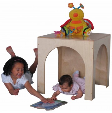 Mainstream Infant/Toddler Socialization Cube, 24''w x 24''d x 23.5''h - sf5940it_inftodsoccube-360x365.jpg