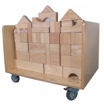 Mainstream Unit Block Cart, 24''w x 16''d x 18''h