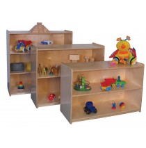 Mainstream Small Storage Unit, 36''w x 15''d x 36''h, 3-shelves