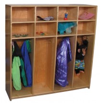 Mainstream Preschool Locker for 8 (Deluxe shown)