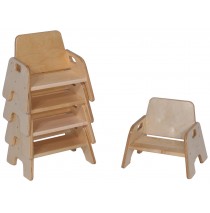 Deluxe Infant/Toddler Stack Chair, 6-1/2''h seat