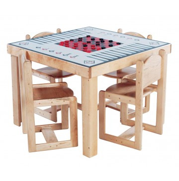 Deluxe Preschool Game Table, 35''w x 35''d x 21''h (School Age shown) - sk2567sa_dlxgametablechrs-360x365.jpg