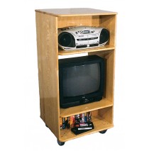 Maple Media Center, 24''w x 24''d x 50''h