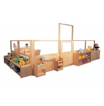 Deluxe Room Divider System, 48''h